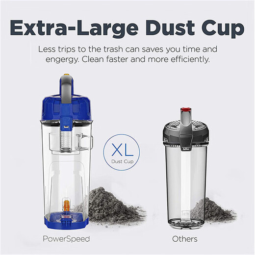 EUREKANEU182A PowerSpeed Upright Vacuum Cleaner Powerful Vacuum Vacuum 5-level Height Adjustment 2.6L