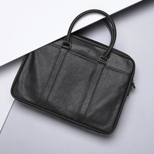 Goldlion briefcase business handbag computer bag large capacity shoulder crossbody men's bag birthday gift for dad