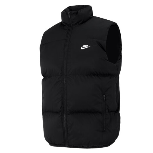 耐克（NIKE）男装冬季新款运动背心户外跑步健身训练保暖棉马甲马夹夹克外套 FB7374-010 XL