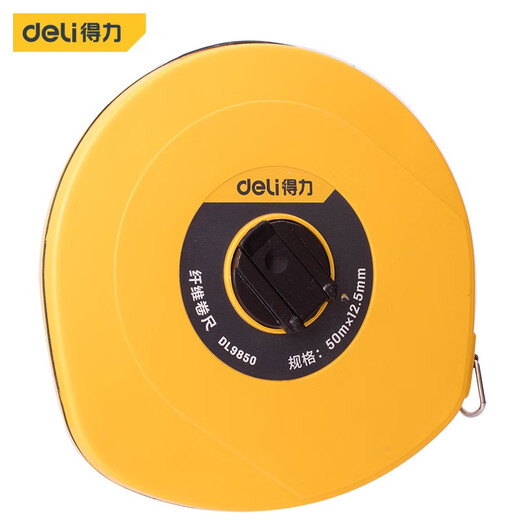 Deli Tape Ruler Soft Ruler 10m20m30m50mfiber ленточная коробка типа Type Ruler Playground Disc Leath Liqu