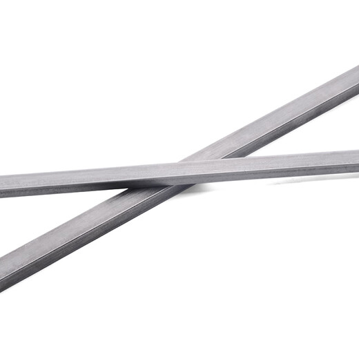 Jinggong 45# steel/A3 1 meter flat key 45 steel bar flat key pin square key rod flat healthy bar square flat key A3 material (negative tolerance 5 wire 3*3*1m (5 pieces)