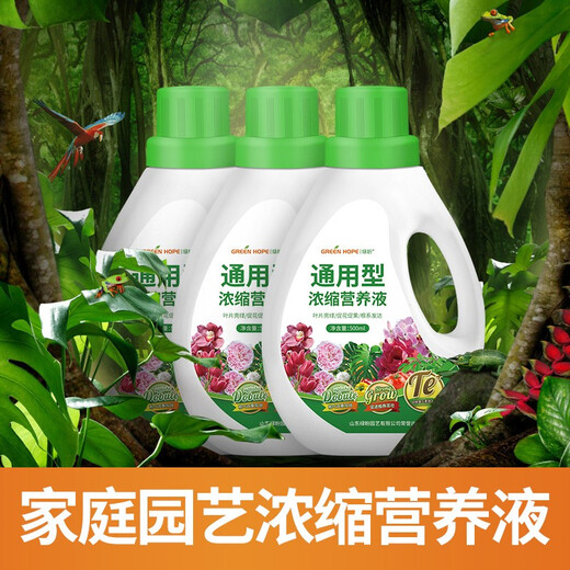 Green Pan nutrient solution plant universal household potted green plant dead leaves rotten root fertilizer hydroponic concentrated money tree green radish
