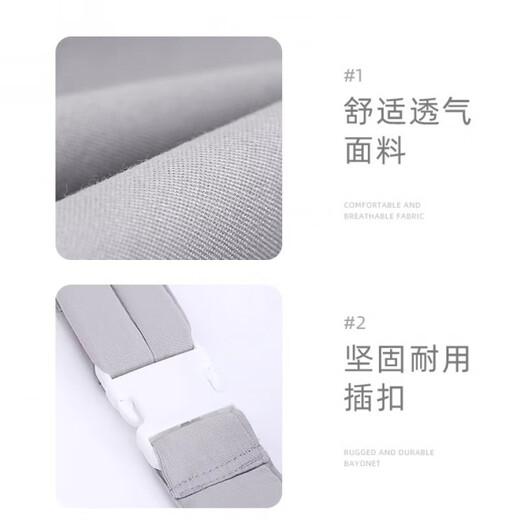 BELLE DE JINGYOUYU BELLE NOUVEAL BÉBÉ NOUVELLE-NÉ ET BACK BEBÉE HORIZONTAL ET FACHING EST SOIT À DOUBLE PROPRIÉTÉ EST SIMPLIEUR DE 0-1 ans, 0-1 ans, Monet Gray [Docteur protège la tête et la colonne vertébrale 0-24 mois]