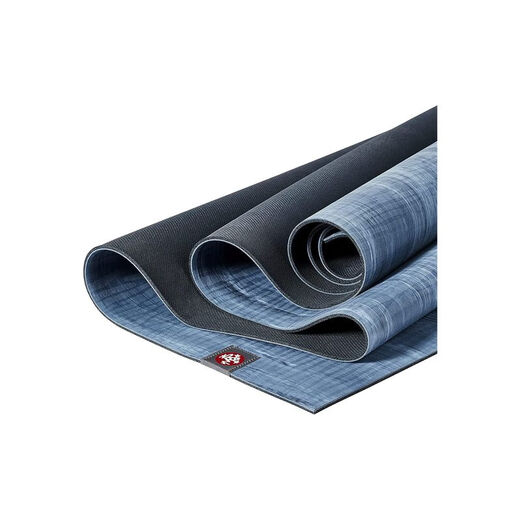MANDUKA eKO Lite yoga mat durable non-slip grip anti-sweat yoga Pilates fitness for men and women for home use 4mm Ebb Marbled 71 x24 (180*60cm)