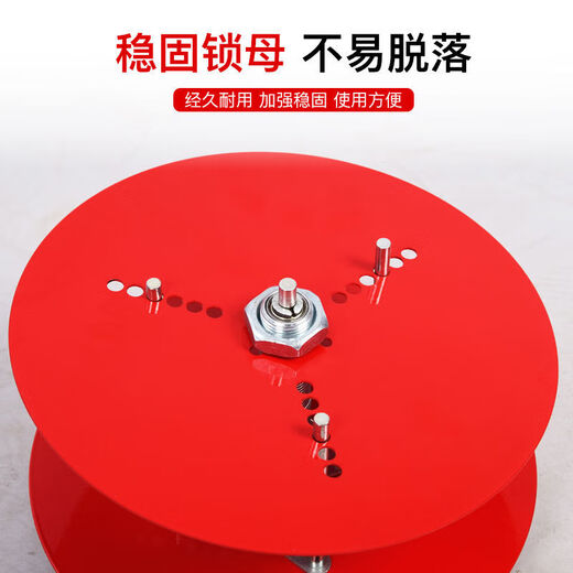 New wire pay-off rack pay-off device foldable pay-off artifact BV line three-wire multi-wire home improvement line electrician tools thickened galvanized pipe 3-link (6 square meters and below)