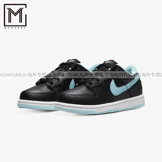 耐克（NIKE）DUNK海军蓝扎染涂鸦复古休闲板鞋童鞋DM1048-400 花色(DM1048-400) 19.5 US4C=10CM