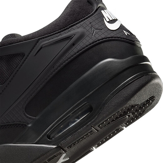 Jordan men's casual shoes Jordan AJ4 non-slip wear-resistant JORDAN 4 RM sneakers FQ7939-004 black 42.5