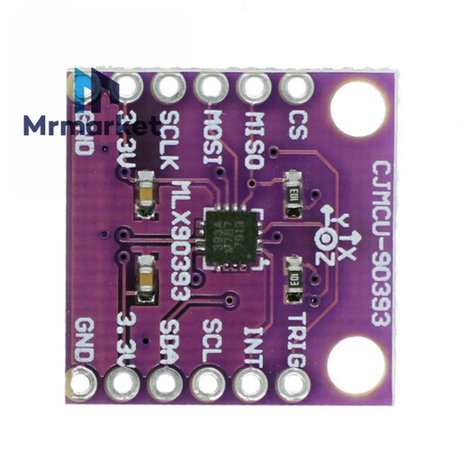 MCU-90393MLX90393 digital three-dimensional Hall sensor displacement angle rotation 3D position