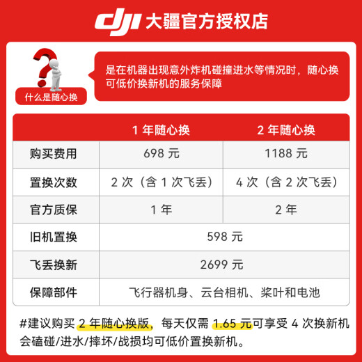 大疆（DJI）Air 3S 双摄旗舰旅拍无人机 一英寸主摄高清专业航拍器 夜景全向主动避障跟拍遥控飞机 DJI Air 3S 畅飞带屏套装（热销套装） 一年版随心换（698元） 免费礼包二选一 下单赠