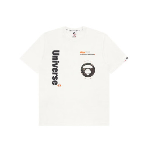 AAPE Hong Kong Trendy Brand Frühling und Sommer Ape Beauty Art Camouflage Pac-Man Print Loose Version Round Hals kurzärärmiges Paar T-Shirt 677 Black 2xl Empfohlenes Gewicht 160-175 Jin [Jin entspricht 0,5 kg]