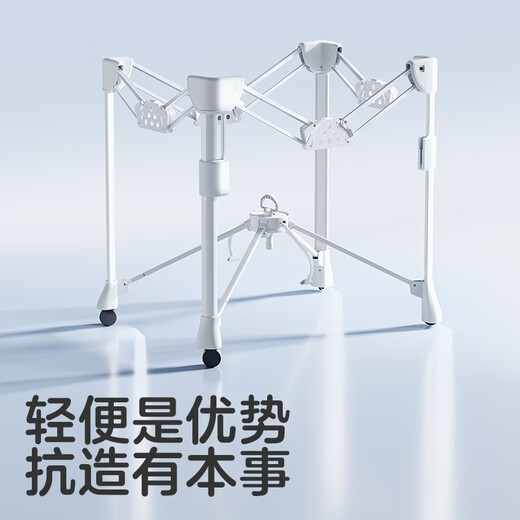 可优比婴儿床折叠床可调高度拼接大床可移动宝宝床便携尿布台新生儿礼物 森睡舱+5cm床垫套餐