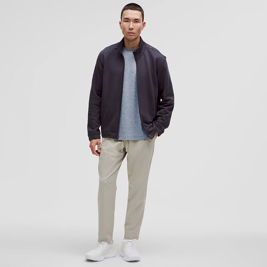 lululemon丨Zeroed In 男士运动夹克 *抓绒 LM3FQCS 夜幕黑 L