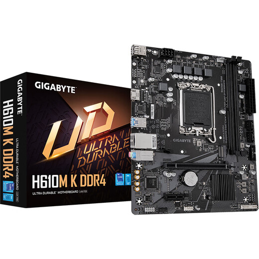 技嘉（GIGABYTE）12/13代/14代CPU主板 i3 14100f 13100f 12100f 散片 板U套装 H610M DDR4 12代i3-12100散片【三年店保】