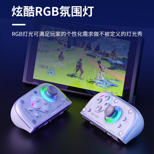 AOLION J20 Knight Switch handle joy-con handle GM suitable for Nintendo Switch console joy-con left and right handles J20 Knight handle + storage box + charging grip standard version