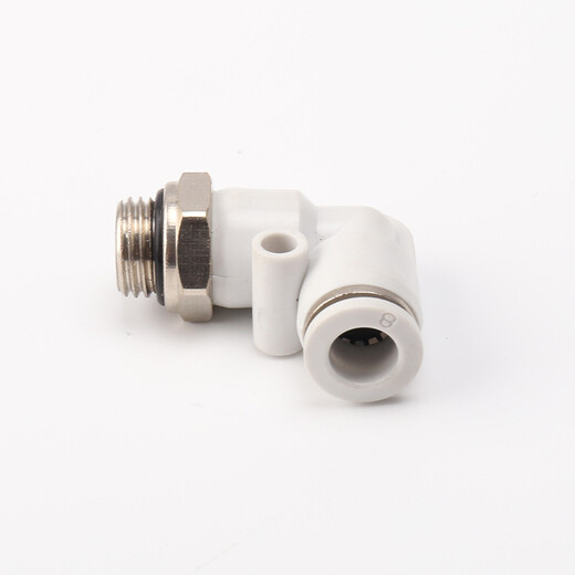 PL L-type right angle connector G thread quick-in connector 8-01 Tracheal quick-insert quick connector pneumatic component customization G thread FPL L-type elbow 8-03 shipped within 7 days