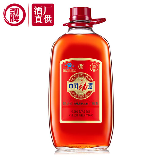 劲牌中国劲酒35度5升约10斤装 35度 5L 1瓶 中国劲酒5升约10斤