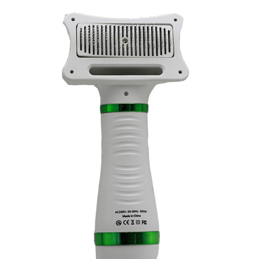 Pet blow-drying and hair-pulling all-in-one cat hair dryer, dog bathing artifact, cat blowing and combing, low-pitched, quick-drying, third-generation green ring