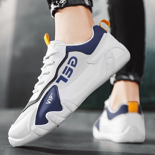 昌祥回力鞋子男秋冬2025年新款软底跑步轻便透气板鞋百搭休闲小白运动男鞋 白色 42 标准运动码