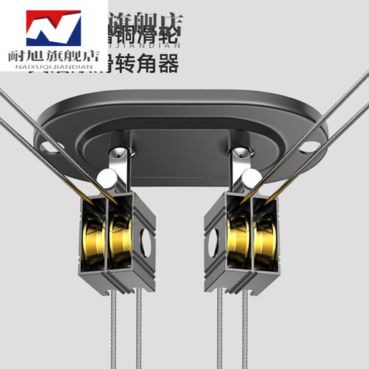 Lifting clothes drying rack balcony hand-crank double rod type clothes drying rod indoor household automatic folding quilt manual cooling clothes hanger mother and baby four rods - golden color 1.5m does not include clothes hanger + 8 crossbars [no installation]
