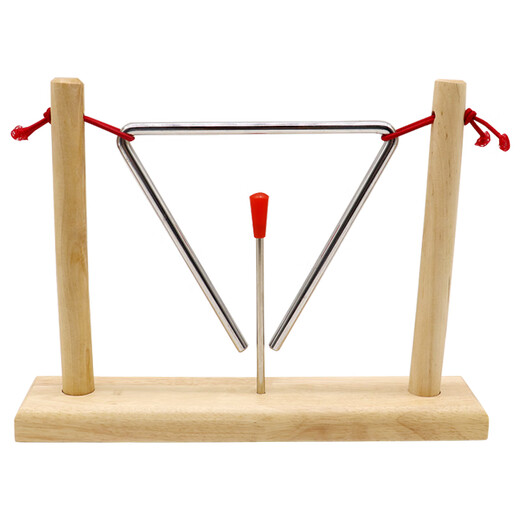Xingbeixiang triangle musical instrument children's elementary school students kindergarten professional percussion instrument Orff triangle bell thickened triangle 6 inches (side length 15cm)