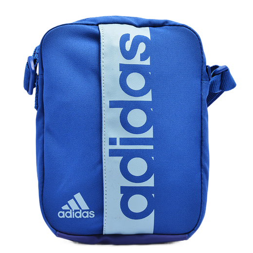 [70% new] Adidas adidas shoulder bag LIN PER ORG men and women crossbody bag sports and casual shoulder bag CF5009 blue
