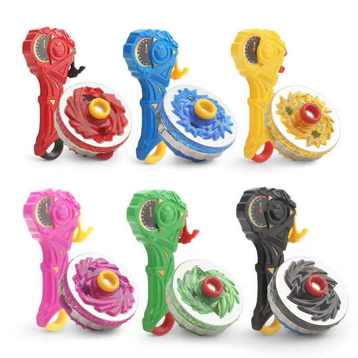
NetMiting genuine alloy double-layer gyro toy boy burst lights against battle plate children six years old Spring Festival New Year gift flame alloy light gyro