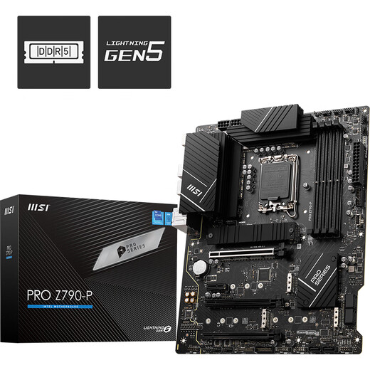 MSI Pro Z790-P DDR5 L'ordinateur Motor Support prend en charge CPU 13600KF / 13700KF / 14700KF (Intel Z790 / LGA 1700)