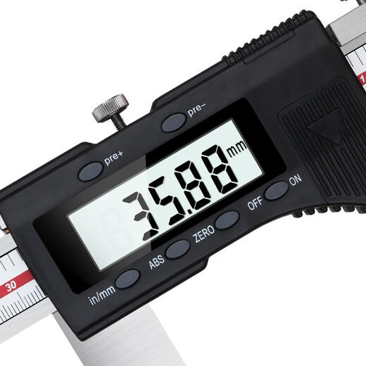 Three-quantity large-range 0-500-600-1000mm electronic digital display vernier caliper 1.5m 2m extended claw JD158 0-500mm double claw