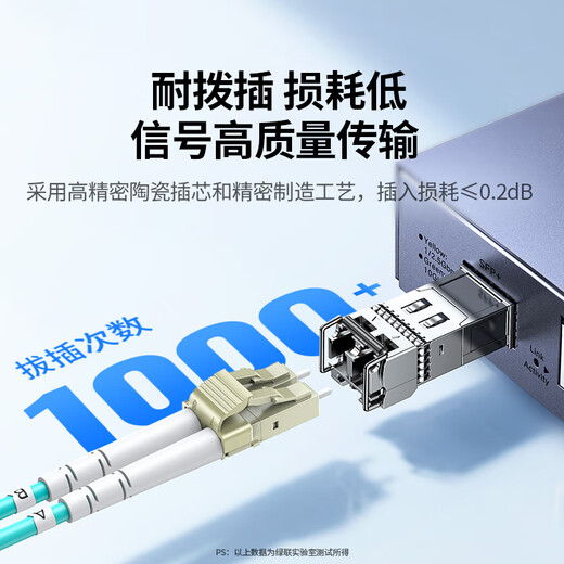 Jumper de fibra óptica verde, telecomunicaciones Gigabit LC-LC Multi-mode Core OM3 bajo humo Halógeno Fibra óptica Cable de cable Máquina Ingeniería de fibra especial de fibra de salto de salto de fibra 50 metros