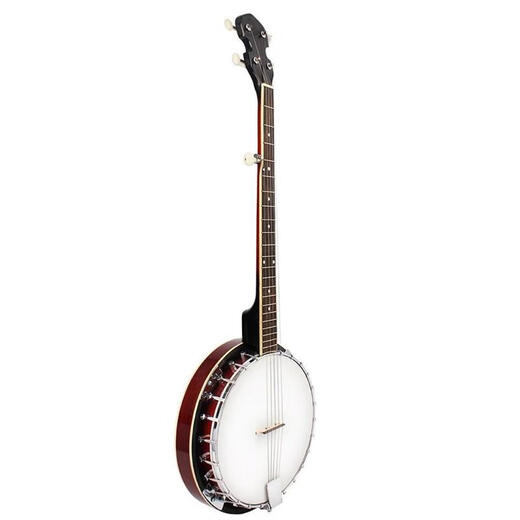 Süßer Miao Miao Zhuo Qin Praxis und Spiel Banjo Banjo Sabiliban Gitarre Western National Musikinstrumente Kaffeefarbe Instrument Kaffeefarbe