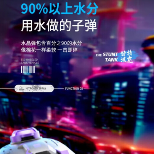 翎喏英国品质遥控汽车儿童玩具遥控坦克手势感应坦克玩具男孩生日礼物 单遥控绿色双电送水弹