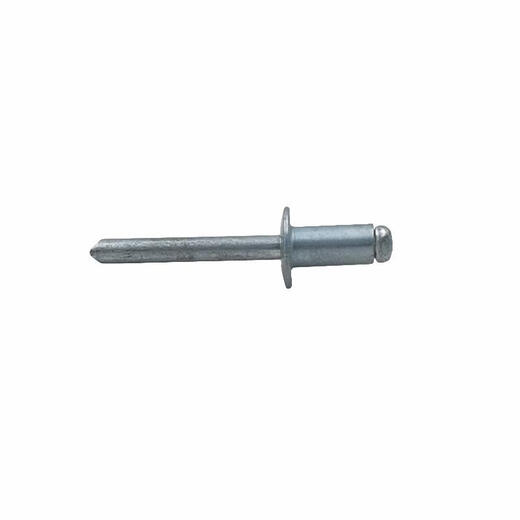 XMSJ Full Iron Open-formed Core Pulling Niets Rundkopf Kohlenstoffstahl verzinkt abzahlen Nieten Eisen ziehen Nagelstahl Ziehnagel Gerade ganze Eisen runden Kopf 6.4*12250