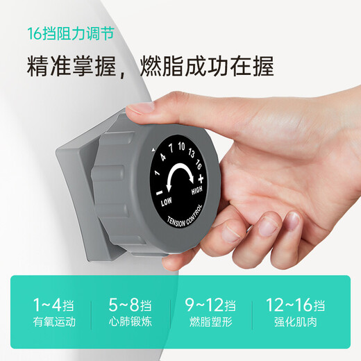 麦瑞克（MERACH） 静音磁阻划船机纸牌屋智能划船器家用健身器材 915 16挡磁控/直播带练/珍珠白