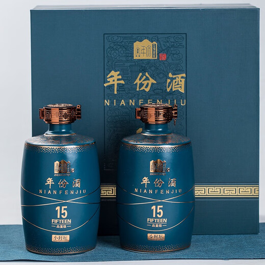 Qi Chengtang exquisite antique ceramic empty wine bottle household wine jug, wine jar and wine utensils One Jin Jin equals 0.5 kg 3 Jin Jin equals 0.5 kg 5 Jin Jin equals 0.5 kg Vintage wine gift box 5 Jin Jin equals 0.5 kg Single bottle gift box