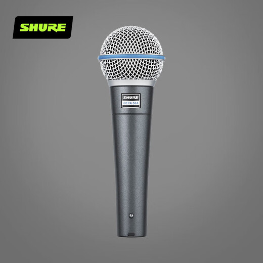 SHURE BETA58A SM58S wired dynamic microphone karaoke live stage performance playing and singing recording microphone BETA58A + 5m XLR cable + floor stand