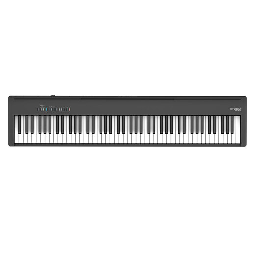 Roland Adult Children's Grading Introductory Bluetooth Electric Piano FP30X Digital 88 Key Heavy Hammer Smart Electronic Piano FP30X Black Host + Double X Rack + Single Pedal