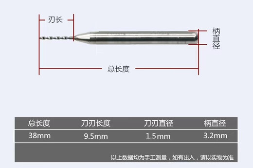 Car glass repair tool, windshield drilling and cracking special drill bit, glass repair to open micro holes, 2 drill bits