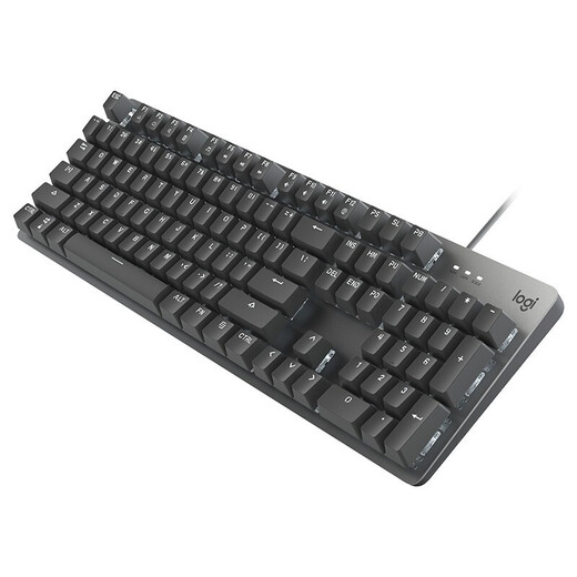 罗技（Logitech）K845 机械键盘 有线键盘 全尺寸游戏办公电竞键盘 红蓝撞色键帽 星座键帽 粉色渐变键帽 K845茶轴-红色键帽