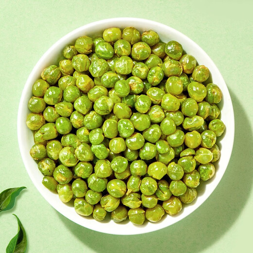 Ganyuan brand garlic flavored green peas, green beans, peas, nuts, roasted nuts, office snacks, specialty snacks, beans 285g