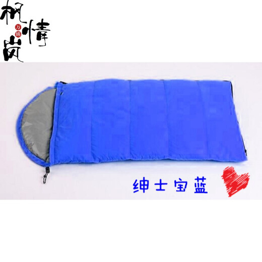Hewu (HEWU) Hewu down sleeping bag outdoor thickened children's sleeping bag primary school students indoor lunch break outdoor camping autumn and winter goose down 18 degrees or so goose down 300 grams