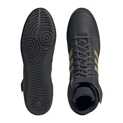 
Adidas men's and women's wrestling shoes Boxercise training muscle training shoes nailless fitness shoes HP6869 (Gray S x M Gold) 28 CM 44