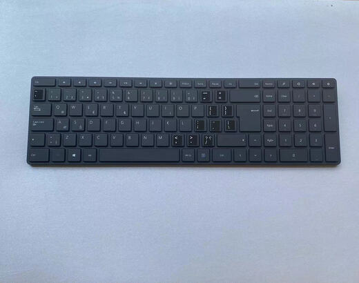 Microsoft Designer Designer Wireless Bluetooth Mouse Keyboard Desktop Set Ultra-thin 4.0 Power-saving Portable Designer Black Keyboard Simple Sample Port