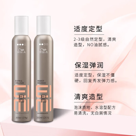 Wina Foam Haar Wachs flauschig pralle lockiges Haar für Männer und Frauen mit Feuchtigkeits der elastischen natürlichen dynamischen Styling -Bubble Mousse 200 ml 1 Flasche Eimi Foam Haarwachs