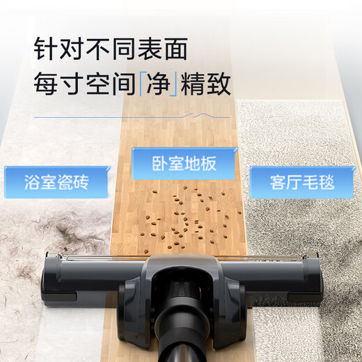 苏泊尔（SUPOR）吸尘器卧式家用手持大吸力地毯沙发清洁开荒保洁大功率有线吸尘除螨多功能强力宠物除尘机一键收线 EVCC-89A