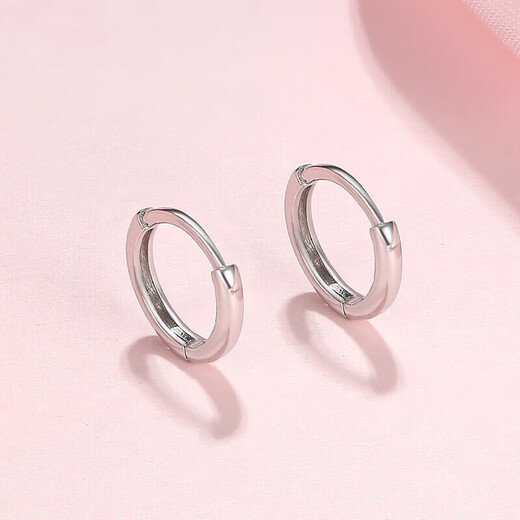 Liuguifu Jewelry PT950 platinum earrings elegant platinum halo earrings for women EE0069 0.9g