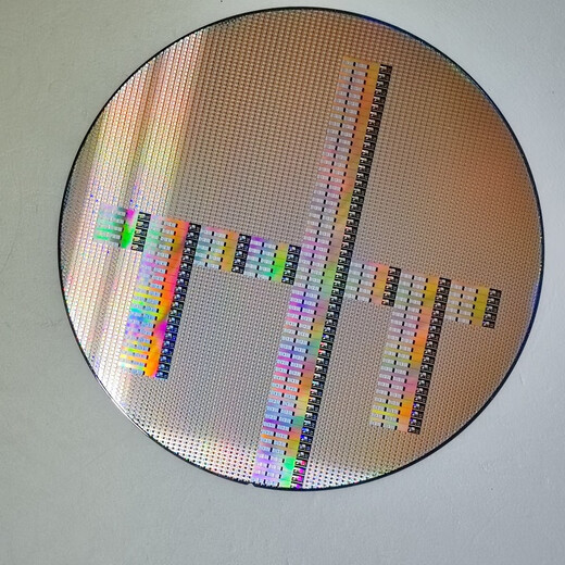 Crystal CPU wafer wafer photolithography integrated circuit chip semiconductor silicon wafer teaching science test eight inches 10 free acrylic bracket