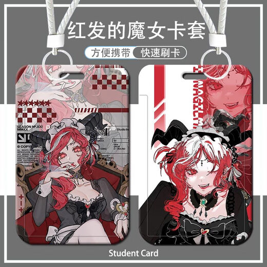 
Wanhua Emperor Priest Fierce Peripheral Card Set Campus Card Brand Farm Card Water Card Bus Card Red-haired Witch Identity Fifth Figure Priest z16771 Card Set + Long Lanyard