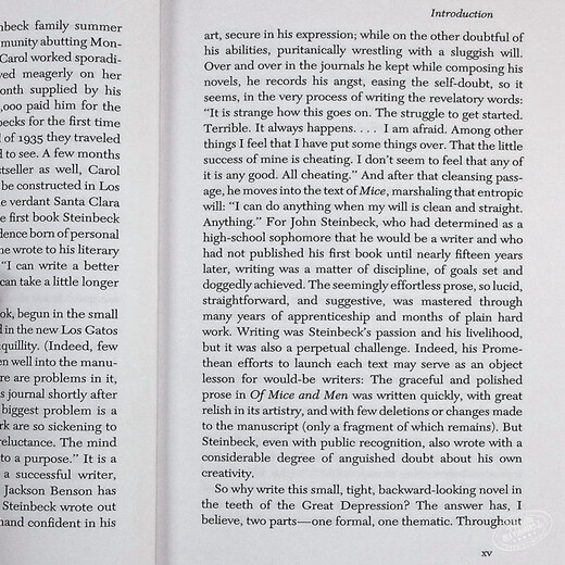 预售 英文原版 Of Mice and Men 斯坦贝克 人鼠之间