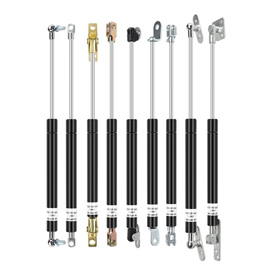 Wuxin is suitable for publicity column window hydraulic support rod hydraulic support rod YQ/QD gas spring upper door cabinet bed frame window telescopic heavy-duty thickened pneumatic rod can be customized installation distance 600-690mm Note: Length + pressure + joint