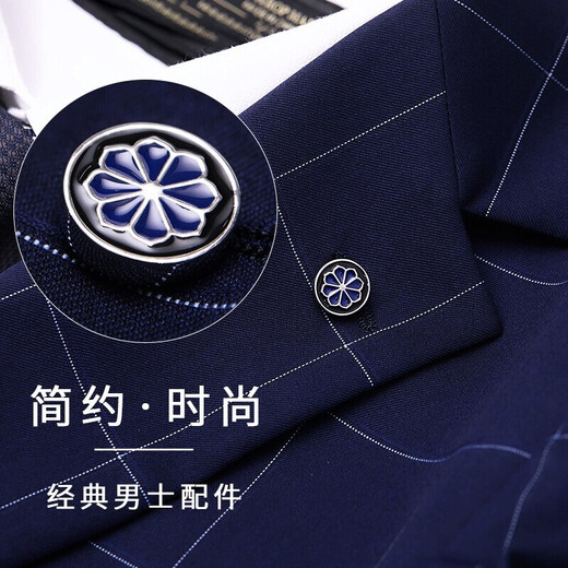 缔晶胸针男士帆船胸章西服胸花高端戗驳领西装奢侈高级感徽章勋章礼盒